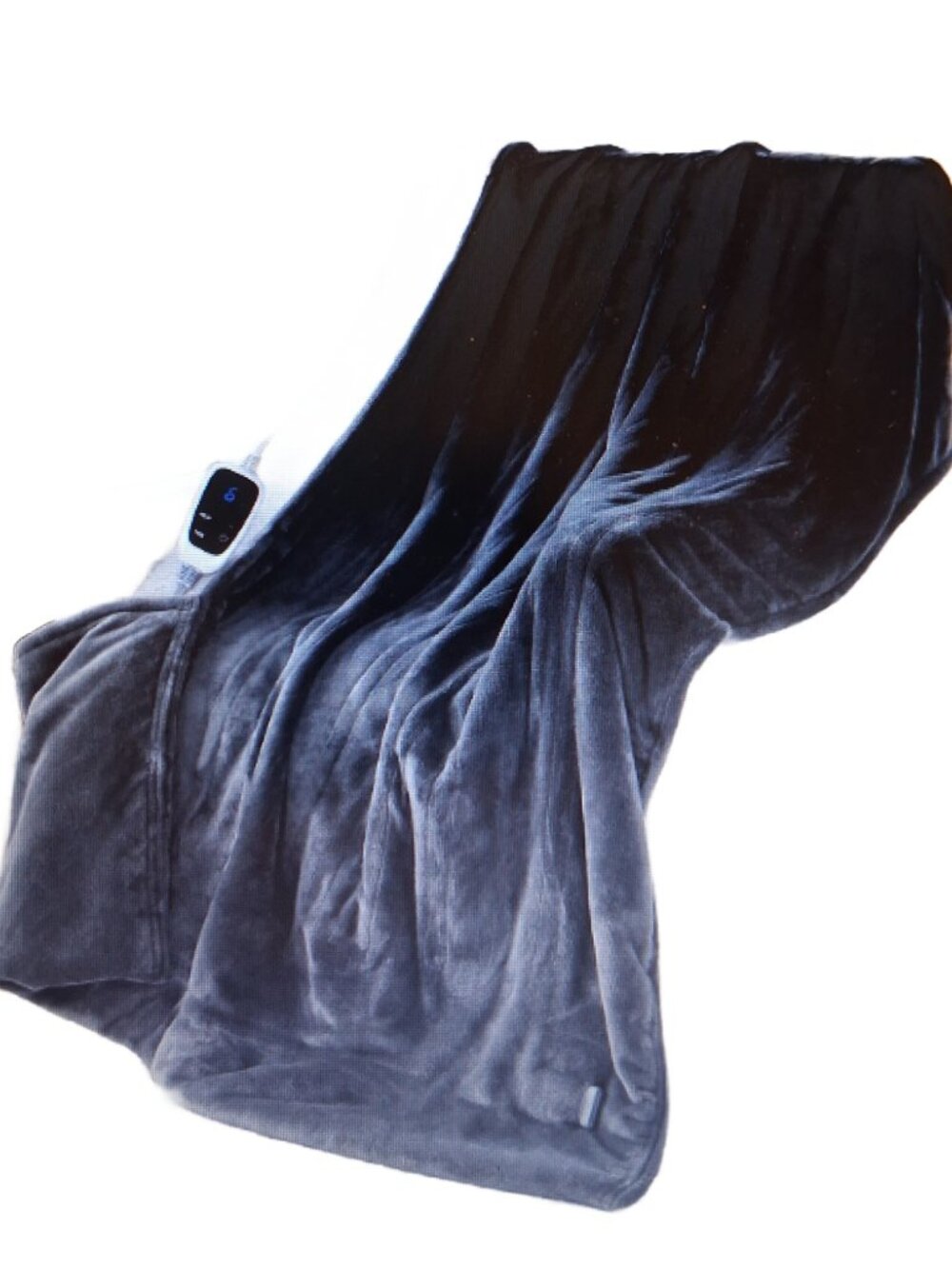 Sealy Warming Foot Throw with Flannel and Sherpa Lining - Standard Size